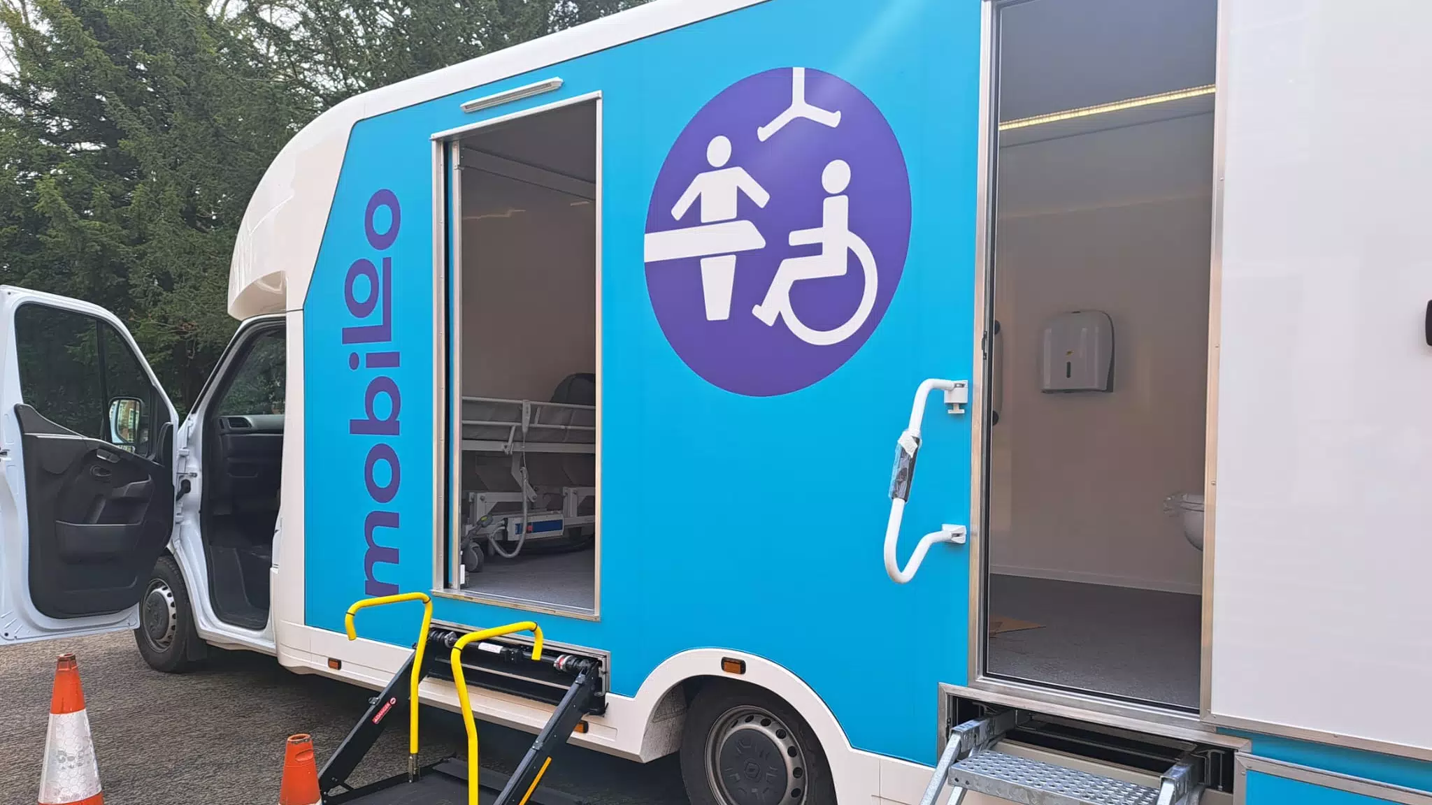 Swindon Borough Council's Mobiloo available for hire