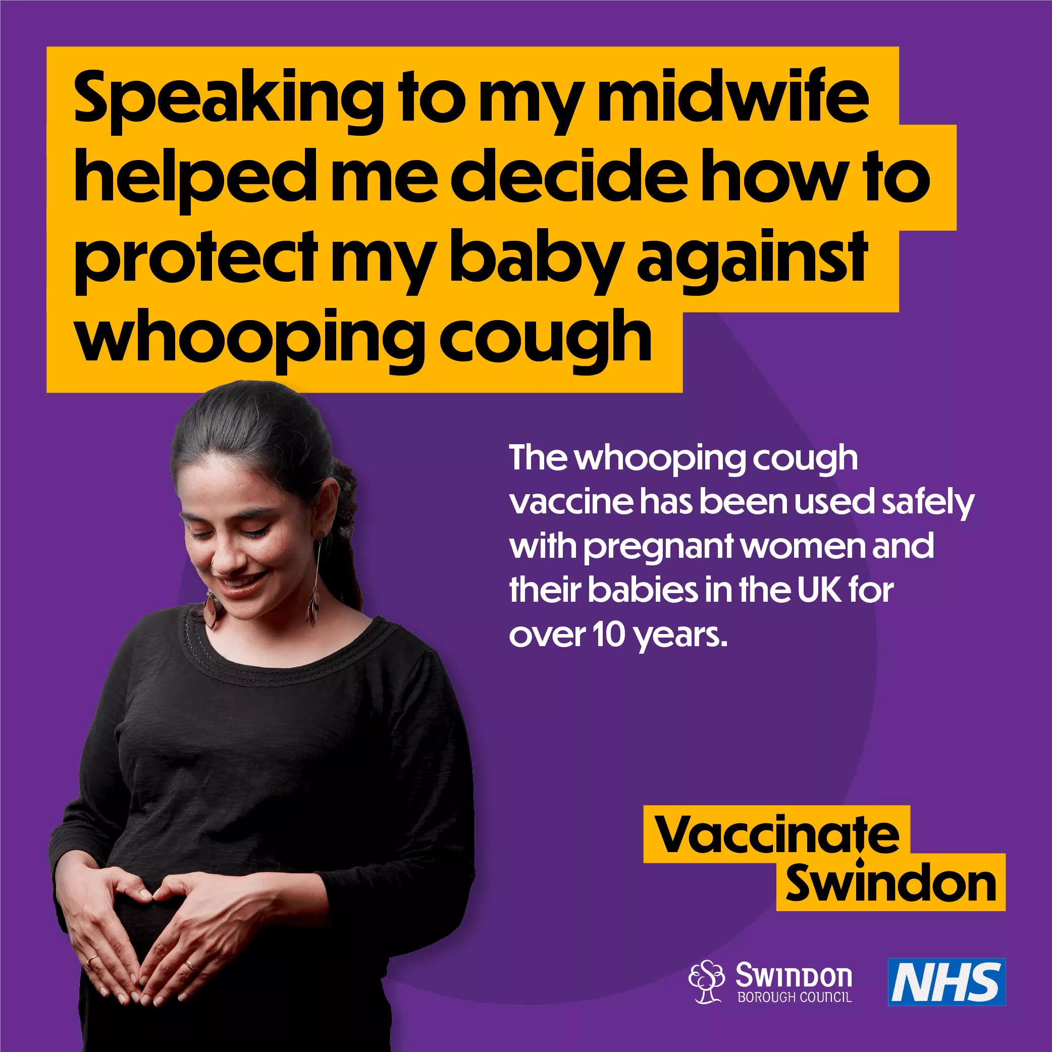 Whooping cough vaccination reminder for mums-to-be