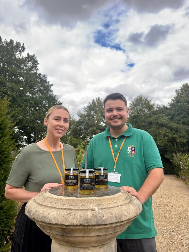 First Lydiard Park honey harvest