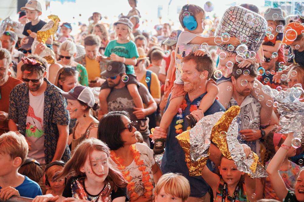 The Punk Rock Family Rave by Poco Drom, the ultimate electro-dance party for kids, saw families take to the dancefloor-Mike Massaro