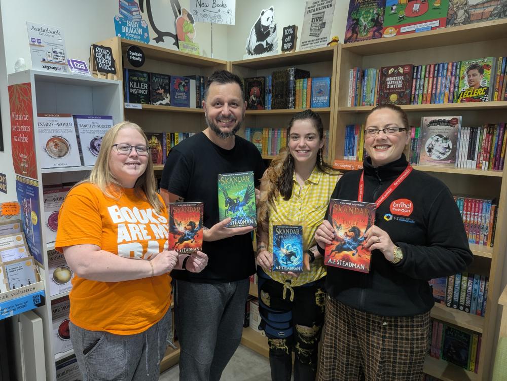 Magical half-term Skandar book trail launches at The Brunel Swindon