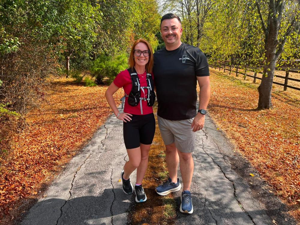 Jenny Ashfield and Dave Southby