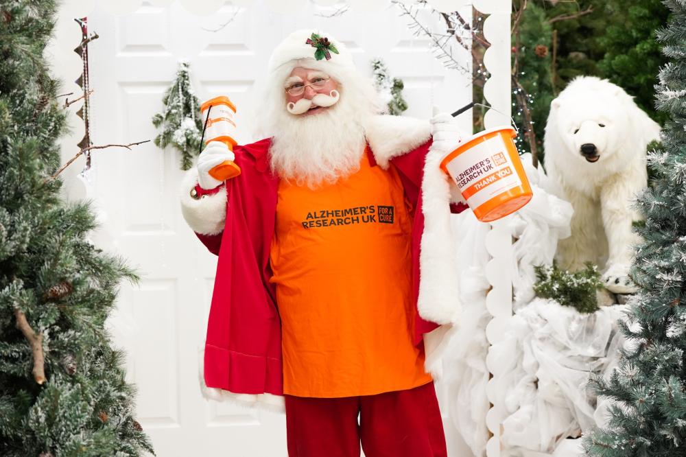 Christmas shopping charity preview night at Swindon garden centre
