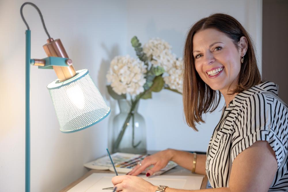 Founder of Let's Create Art Club, Rachel Bray