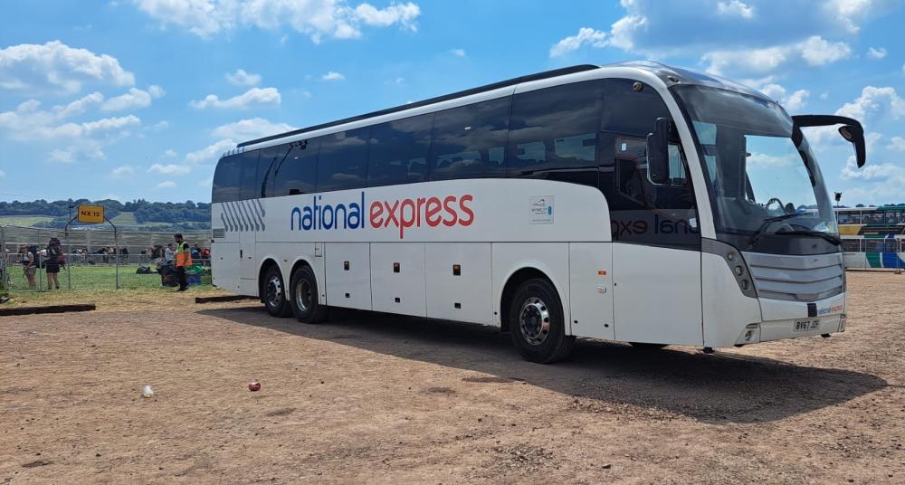 Glastonbury fans can travel direct by coach from Swindon