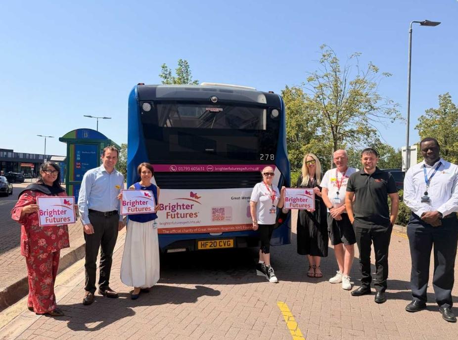 Swindon’s Bus Company announce their Charity of the Year