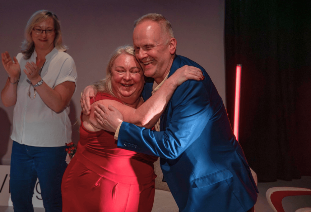 Co-organisers Debbie Bryan and Rob Jandy