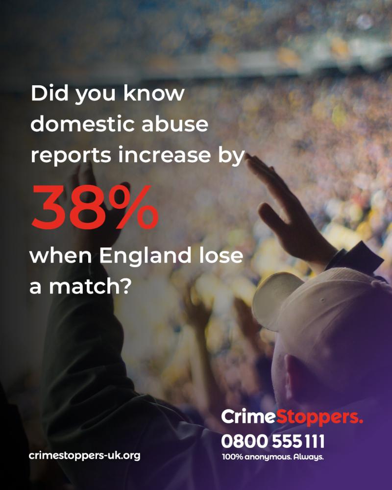 Calling time on domestic abuse during World Cup