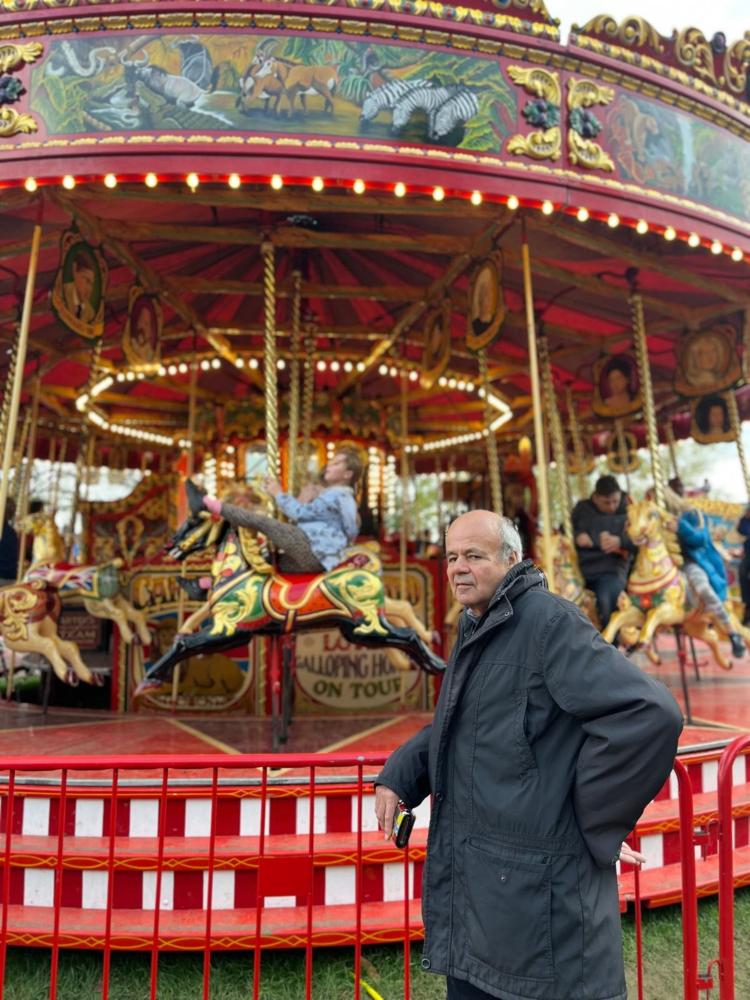 Richard Cheston, who was helped by the Prospect team