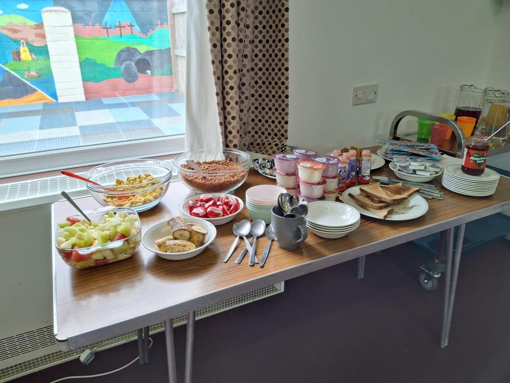 Free school holiday breakfasts served up by Salvation Army