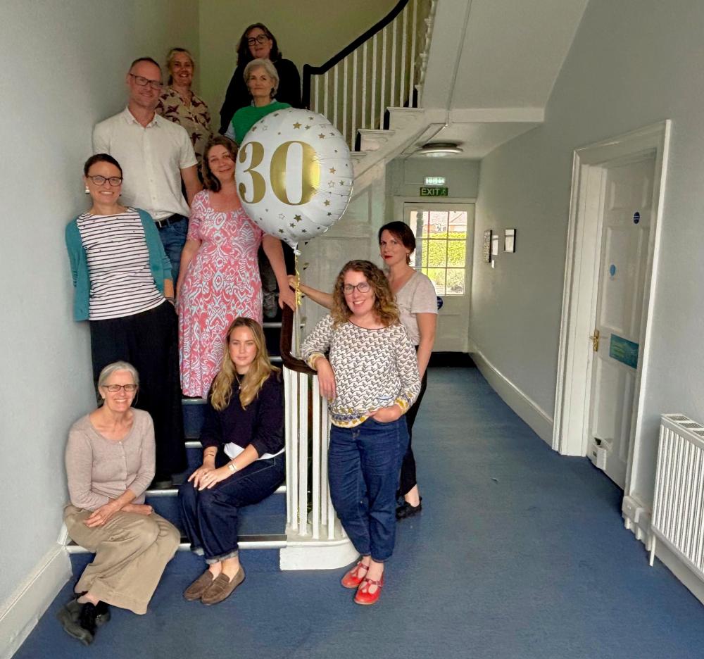 Members of Wiltshire & Swindon Community Foundation’s staff team