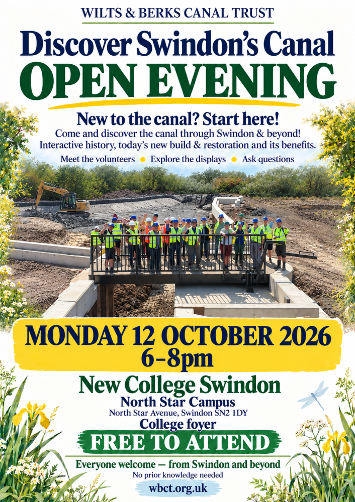 Discover Swindon’s canal at a free open evening