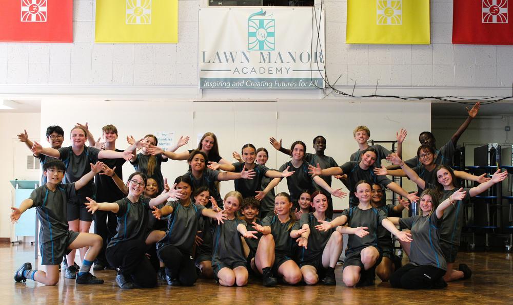 Lawn Manor Academy pupils aim for Disney magic