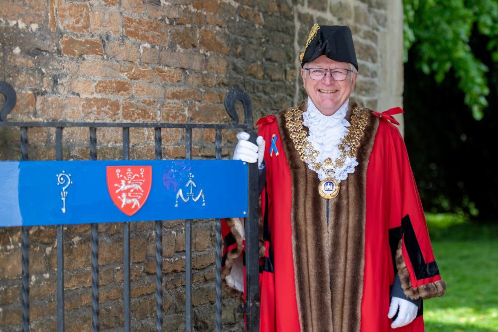 Mayor of Malmesbury Cllr Robert Hastings