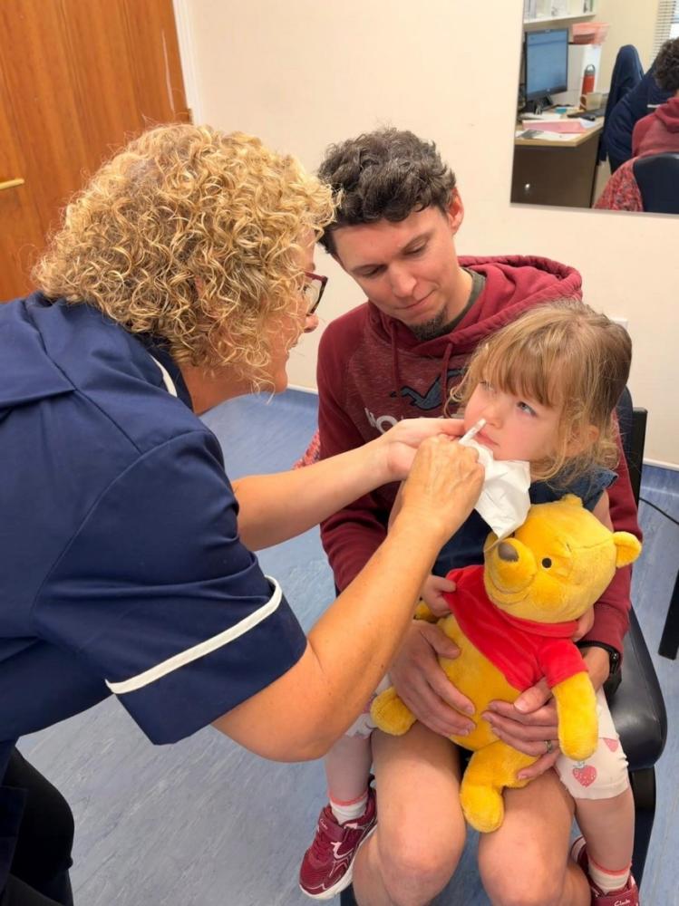Parents urged to make sure children have flu vaccine
