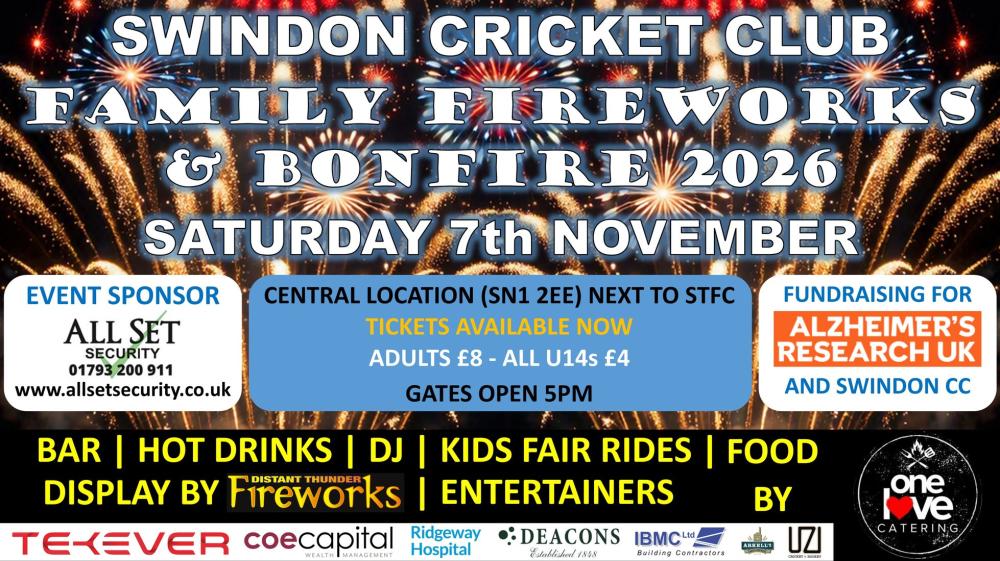 Cricket club's fireworks spectacular