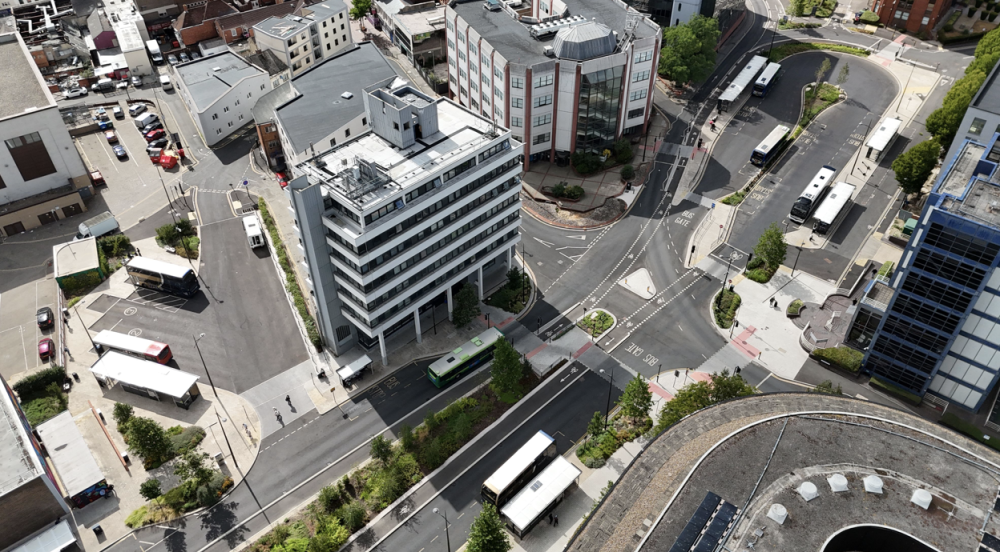 Fleming Way bus interchange marks anniversary