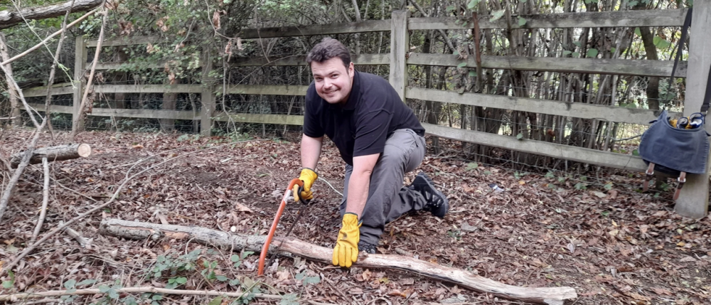 Cllr Jake Chandler, Swindon Borough Counci’ls Deputy Leader and Cabinet Member for Strategy, Resilience and Green Infrastructure during the latest Swindon Forest Meadows project in Haydon End