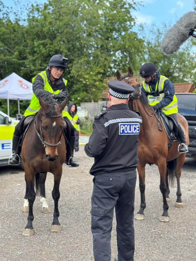 Meet the mounted volunteer keeping watch over Wiltshire’s countryside
